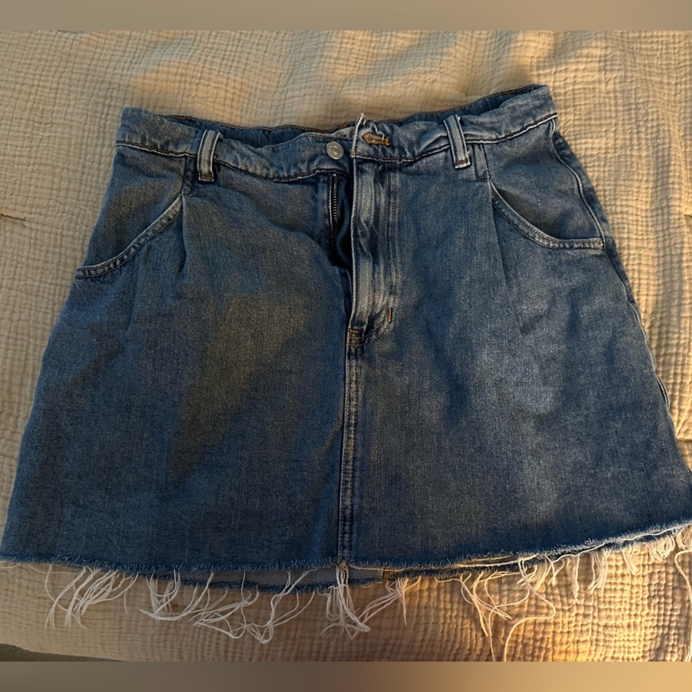 We the Free denim skirt